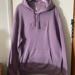 GAP Women’s Lavender Hoodie - Large